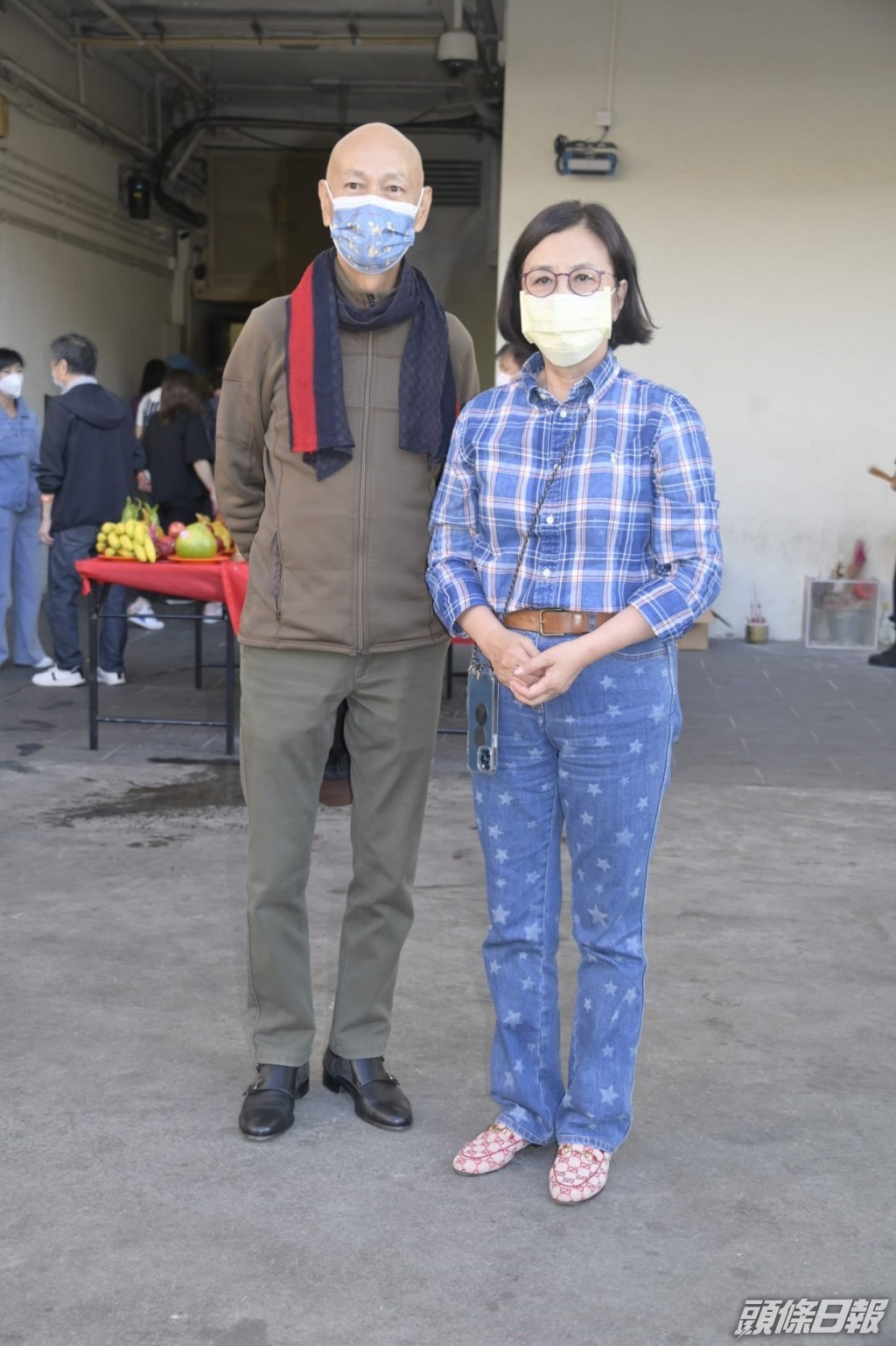 汪明荃與老公羅家英一同到場。​